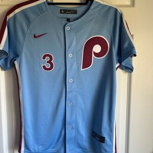 Majestic Philadelphia Phillies Jersey Bryce Harper #3 kids jersey NWT